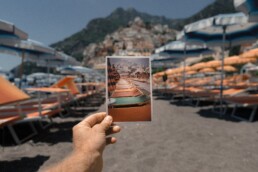 Postcard spiaggia di Positano