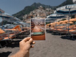 Postcard spiaggia di Positano